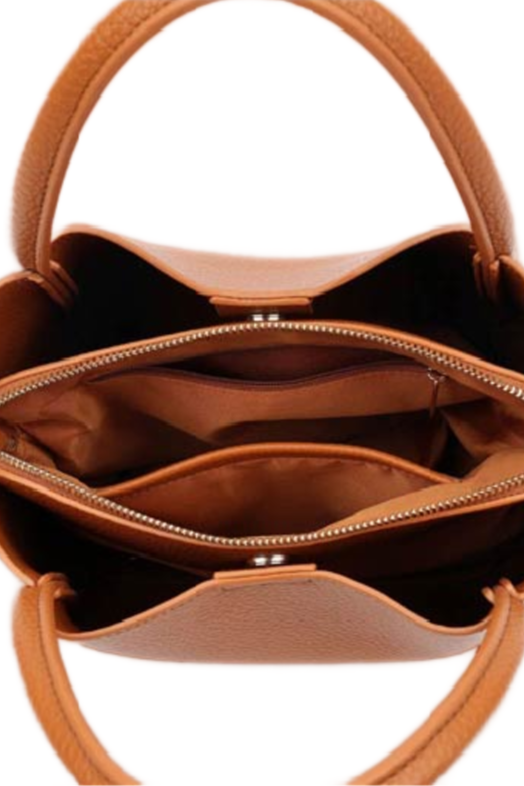 Vegan Leather Satchel Crossbody Bag