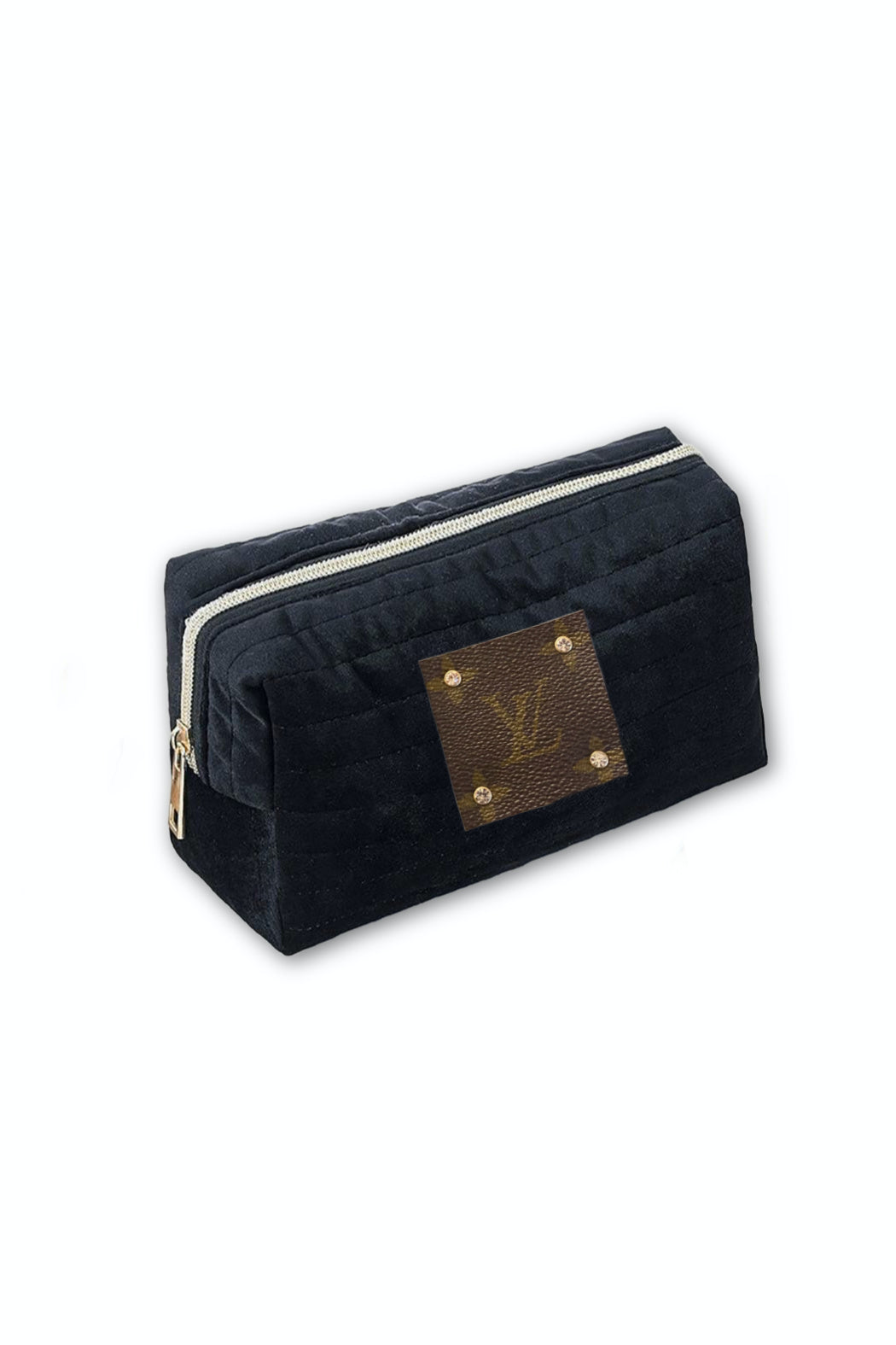 Upcycled LV Velvet Pouch