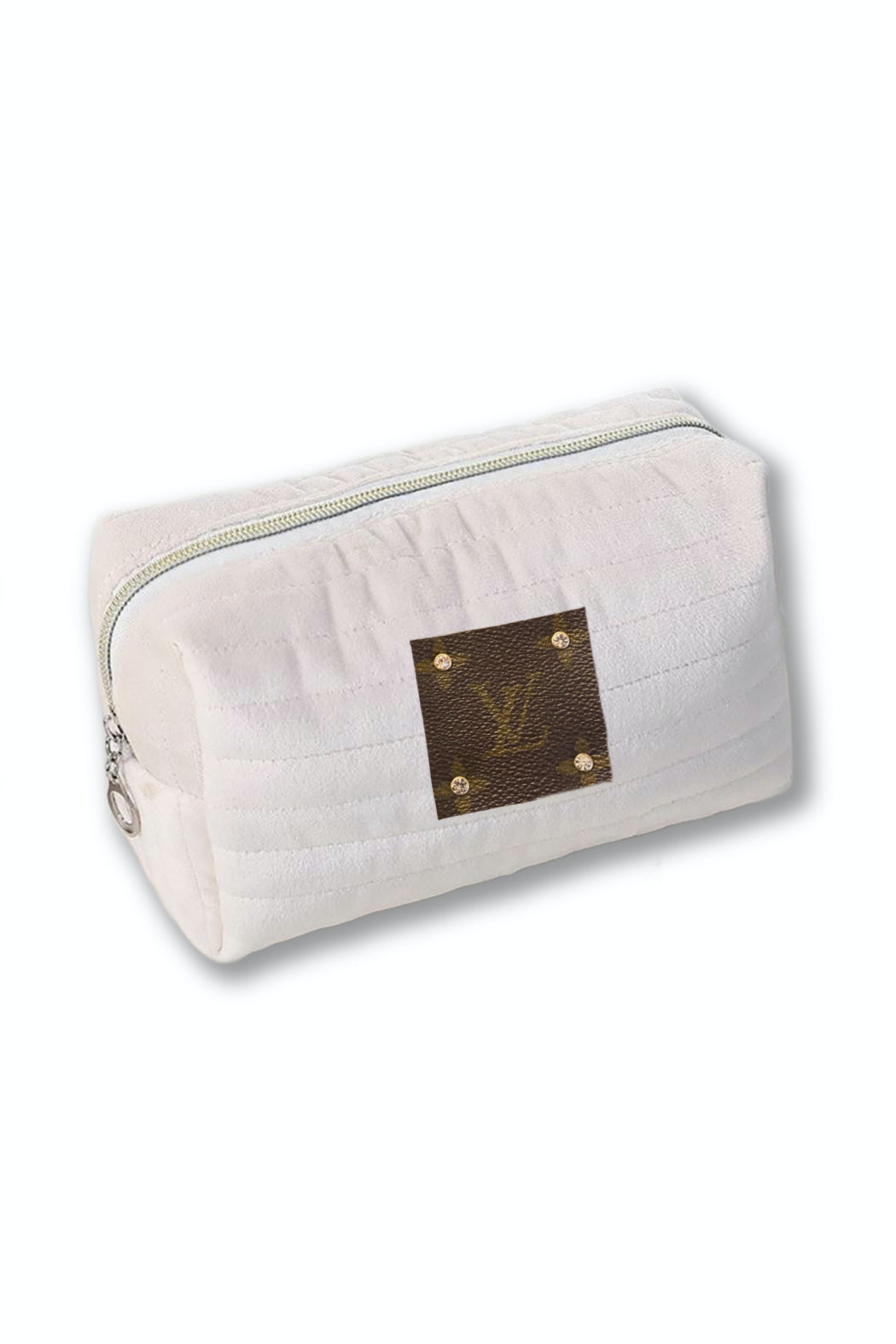 Upcycled LV Velvet Pouch