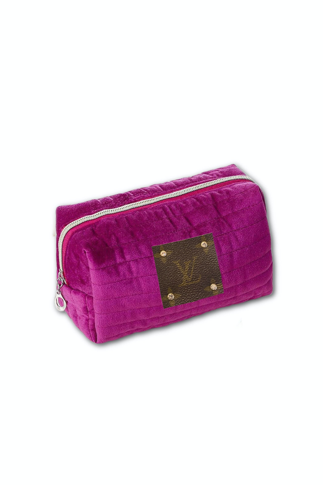 Upcycled LV Velvet Pouch