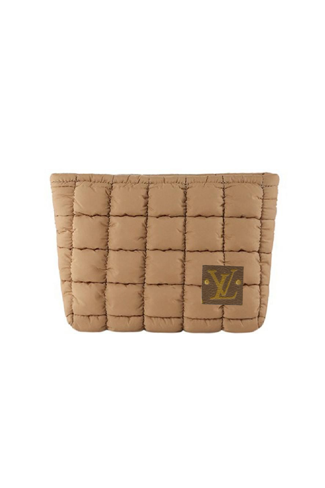 Upcycled Puffer Cosmetic Pouch