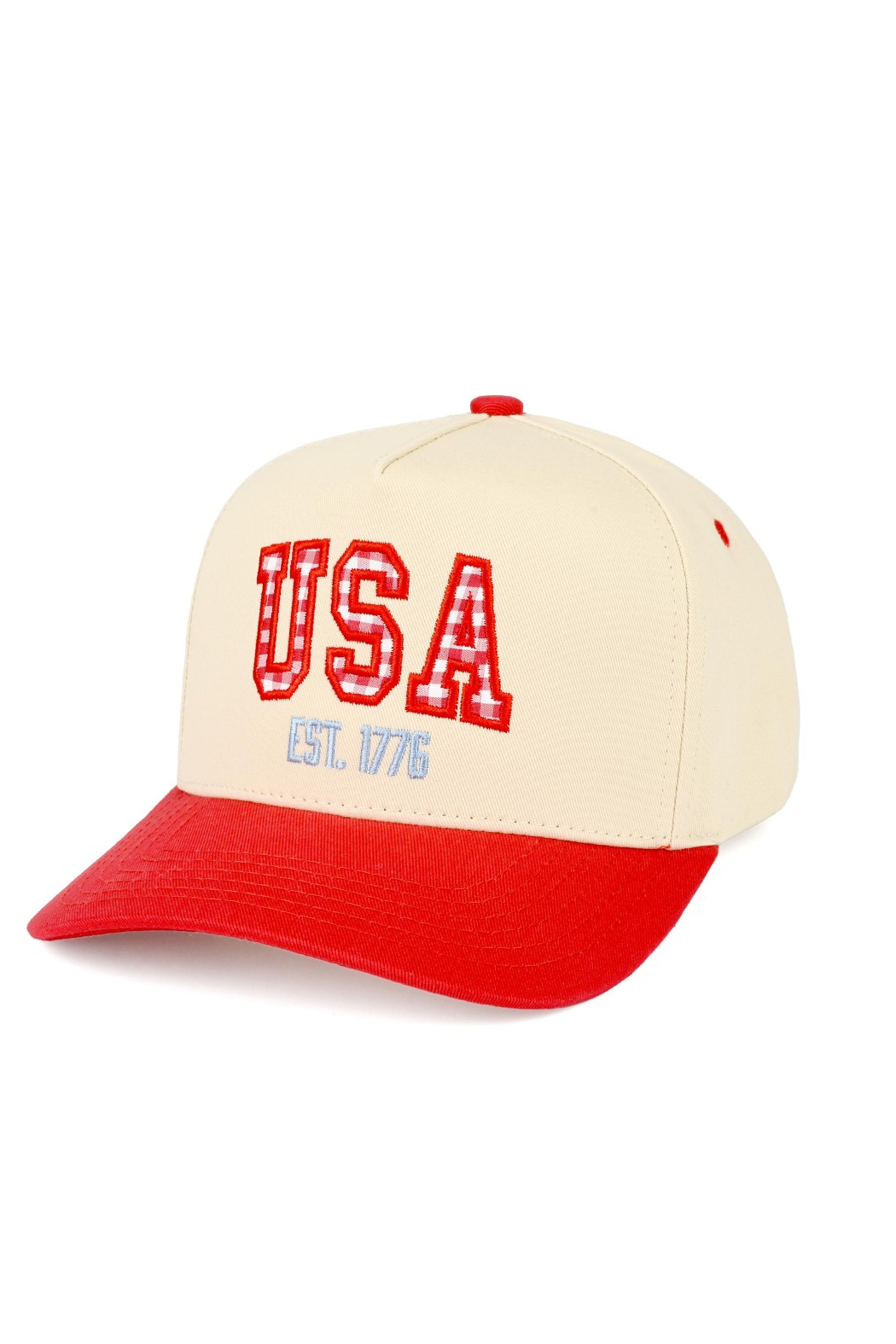 USA est. 1776 Patchwork Cap