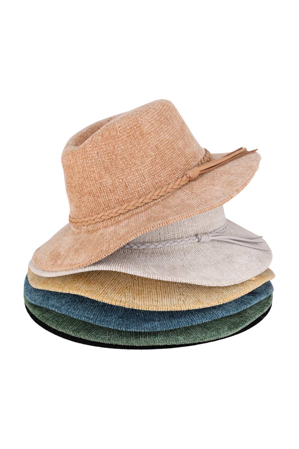 Velour Knit Fedora