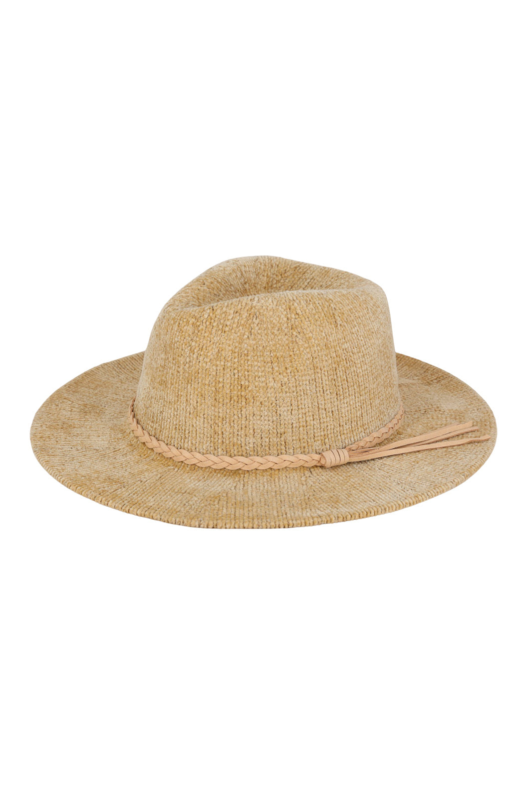 Velour Knit Fedora