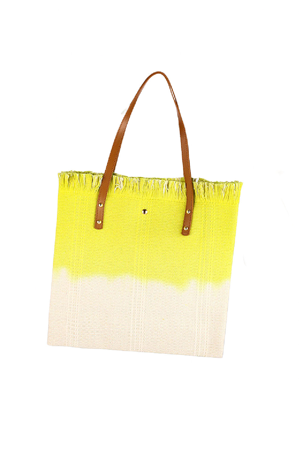 Tie-dye Color-block Tote