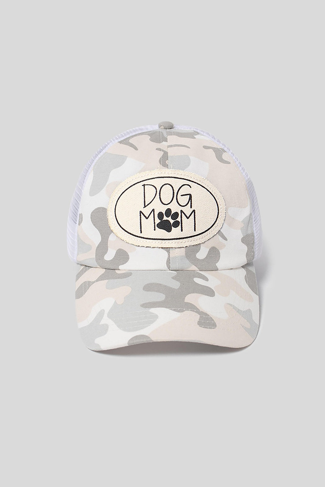 Dog Mom Patch Baseball Cap
