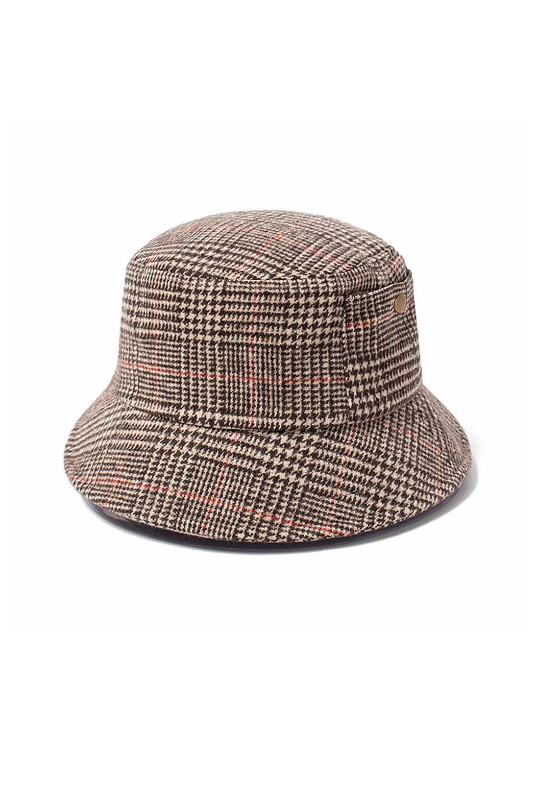 Glen Plaid Bucket Hat