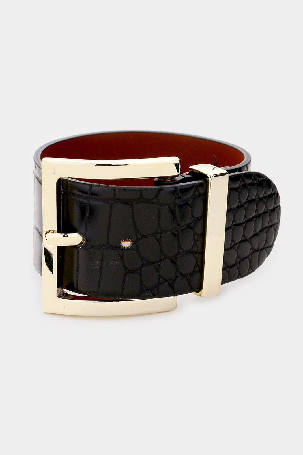 Snake Skin Embossed Bracelet - Embellish Your Life