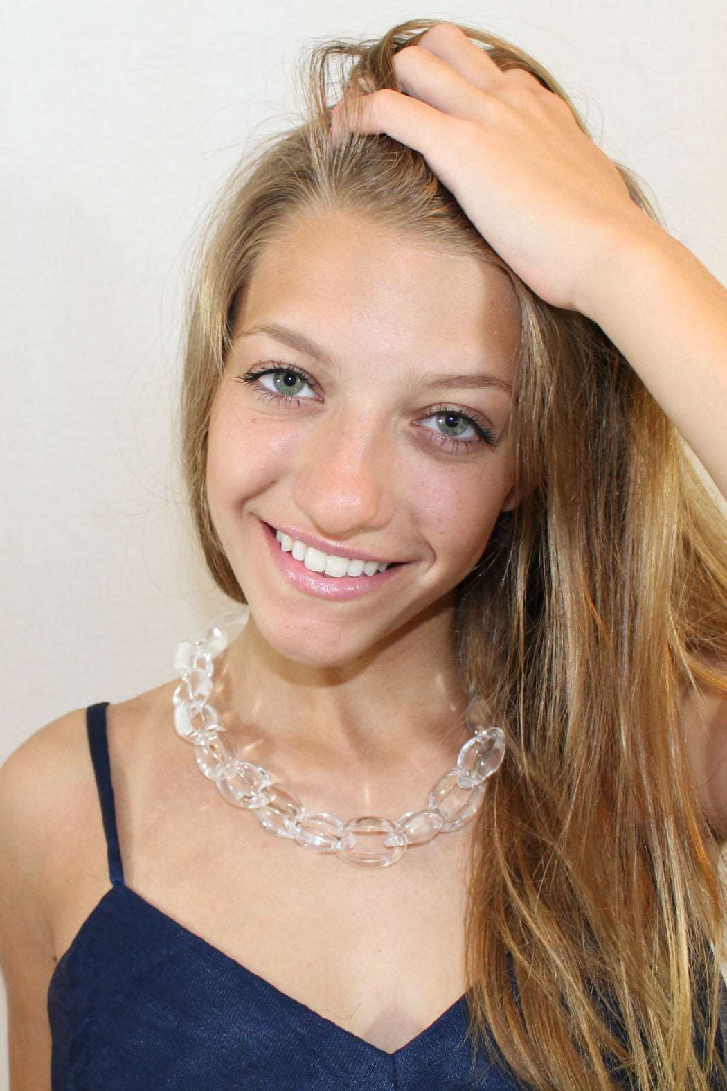 Lucite Small-Links Necklace - Embellish Your Life