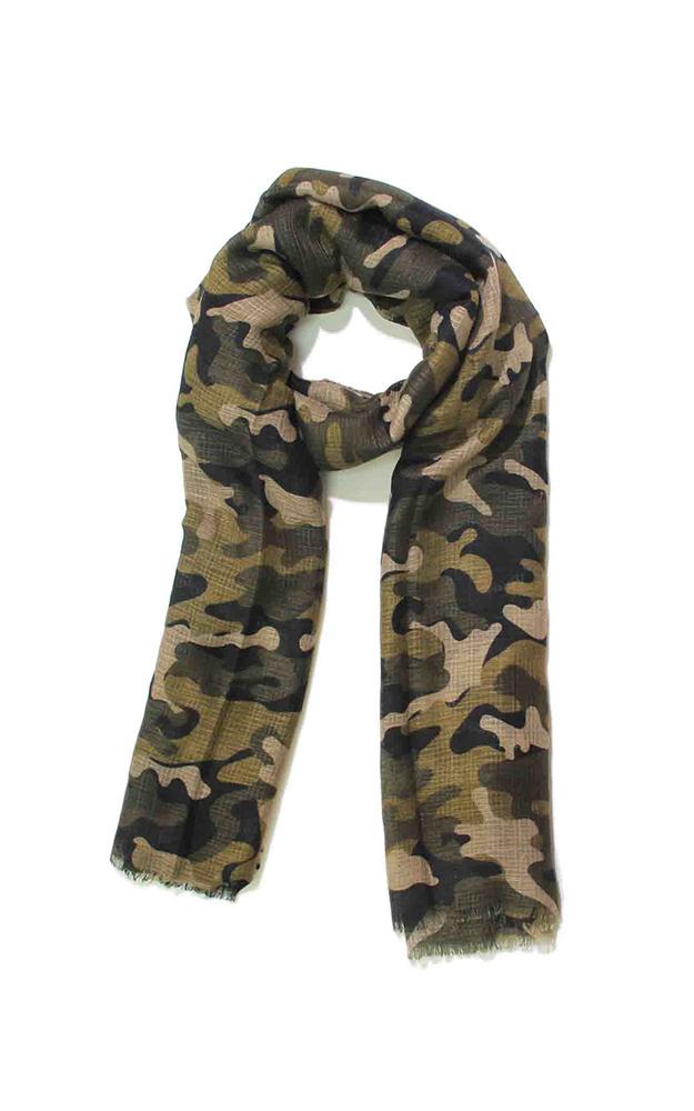 Camo Green Vest/ Scarf - Embellish Your Life
