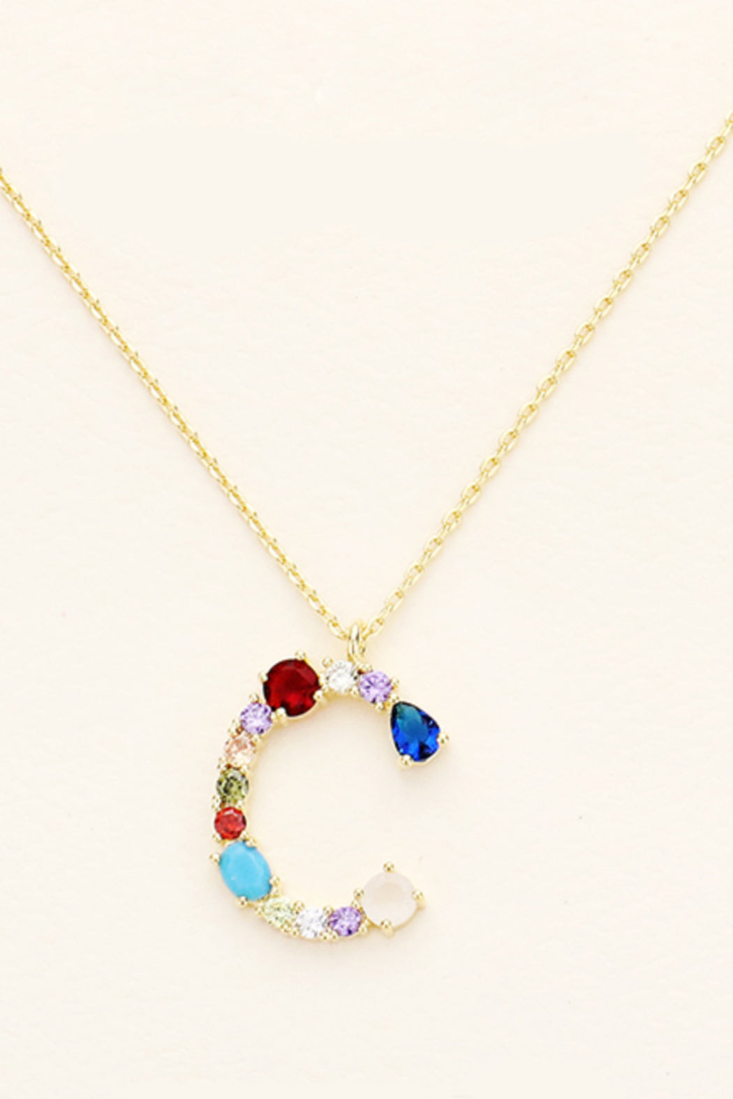 Bright Initial Necklace - Embellish Your Life 