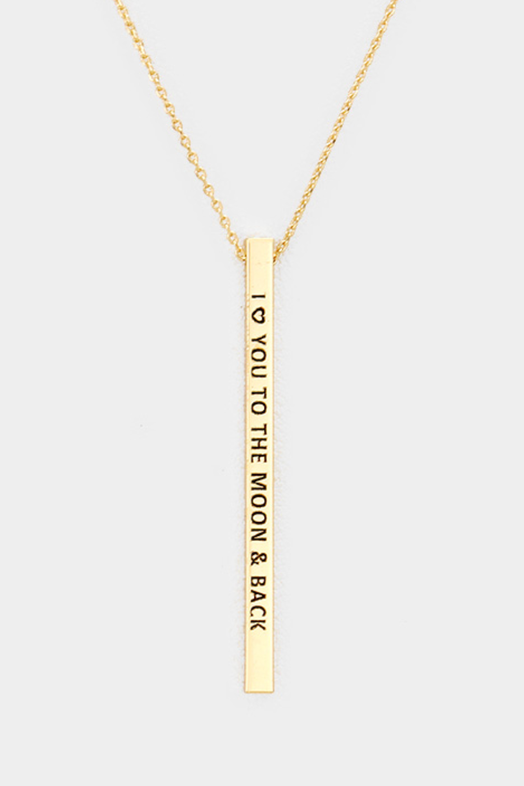 Inspirational Moon Necklace - Embellish Your Life