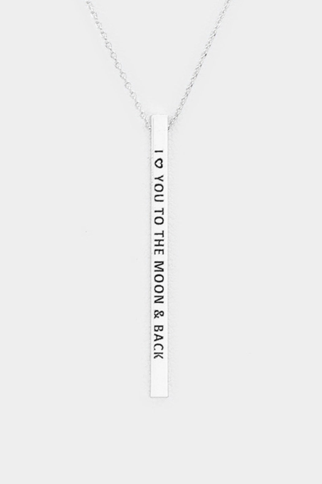 Inspirational Moon Necklace - Embellish Your Life