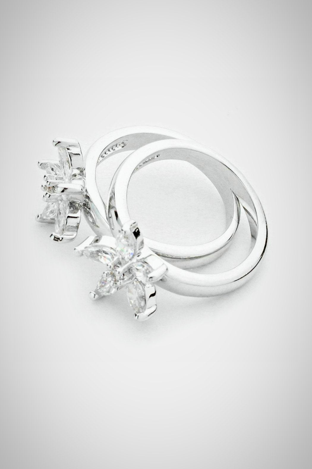 Double Daisy Ring - Embellish Your Life 