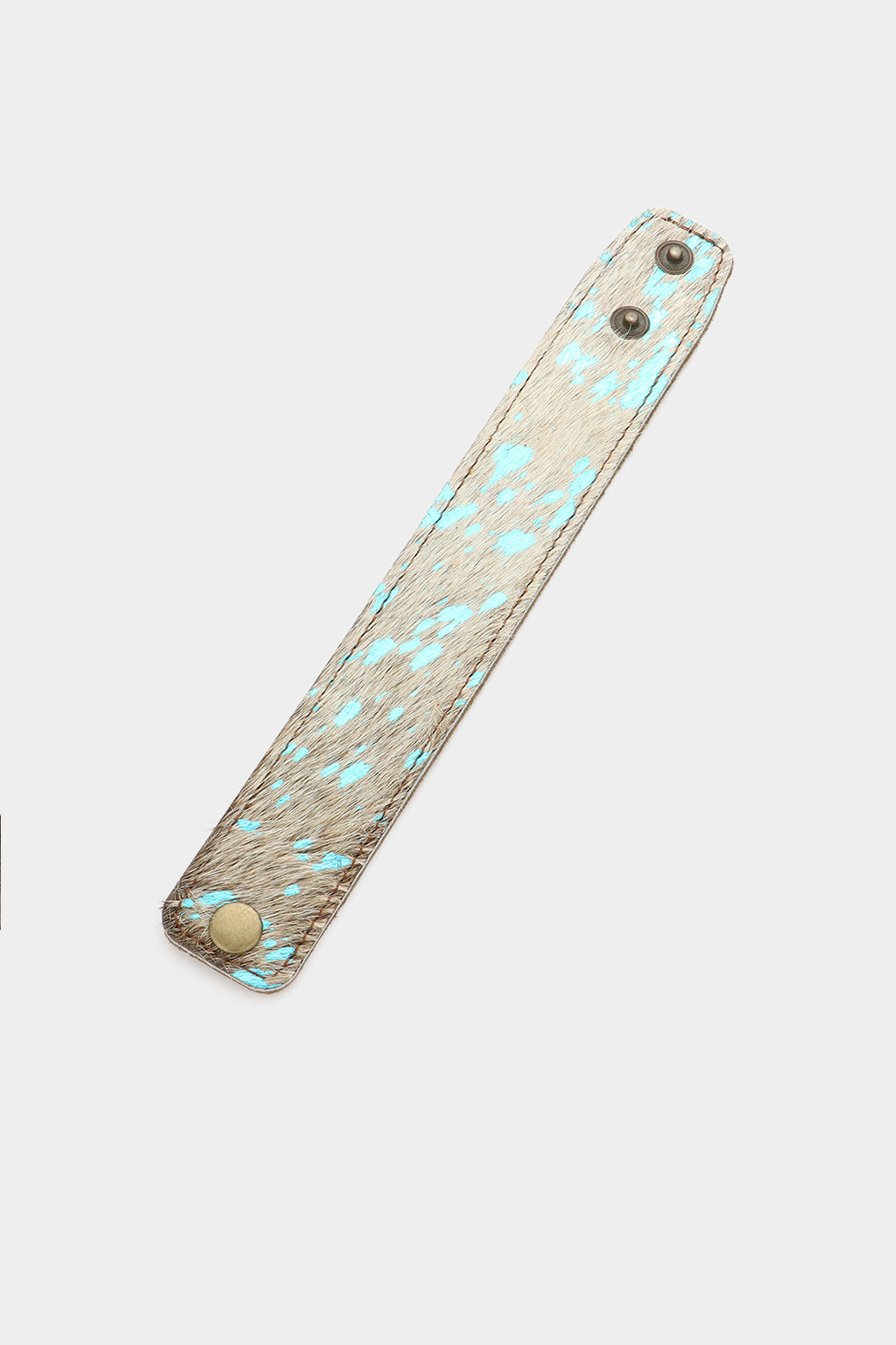 Leather Snap Wrap Bracelet