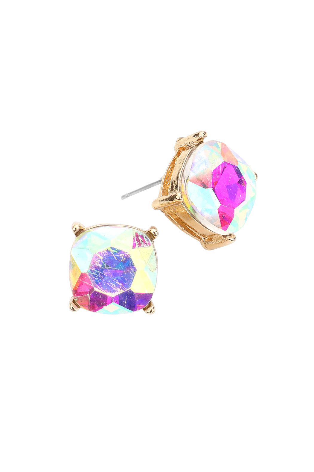 Crystal Cushion Earrings
