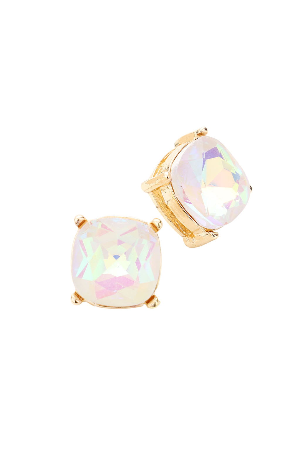 Crystal Cushion Earrings