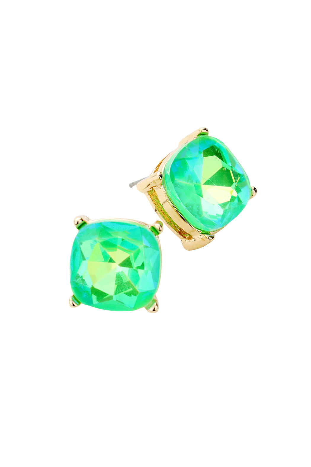 Crystal Cushion Earrings