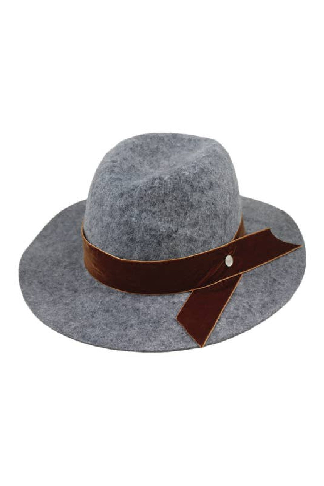 Velvet Band Fedora - Embellish Your Life 