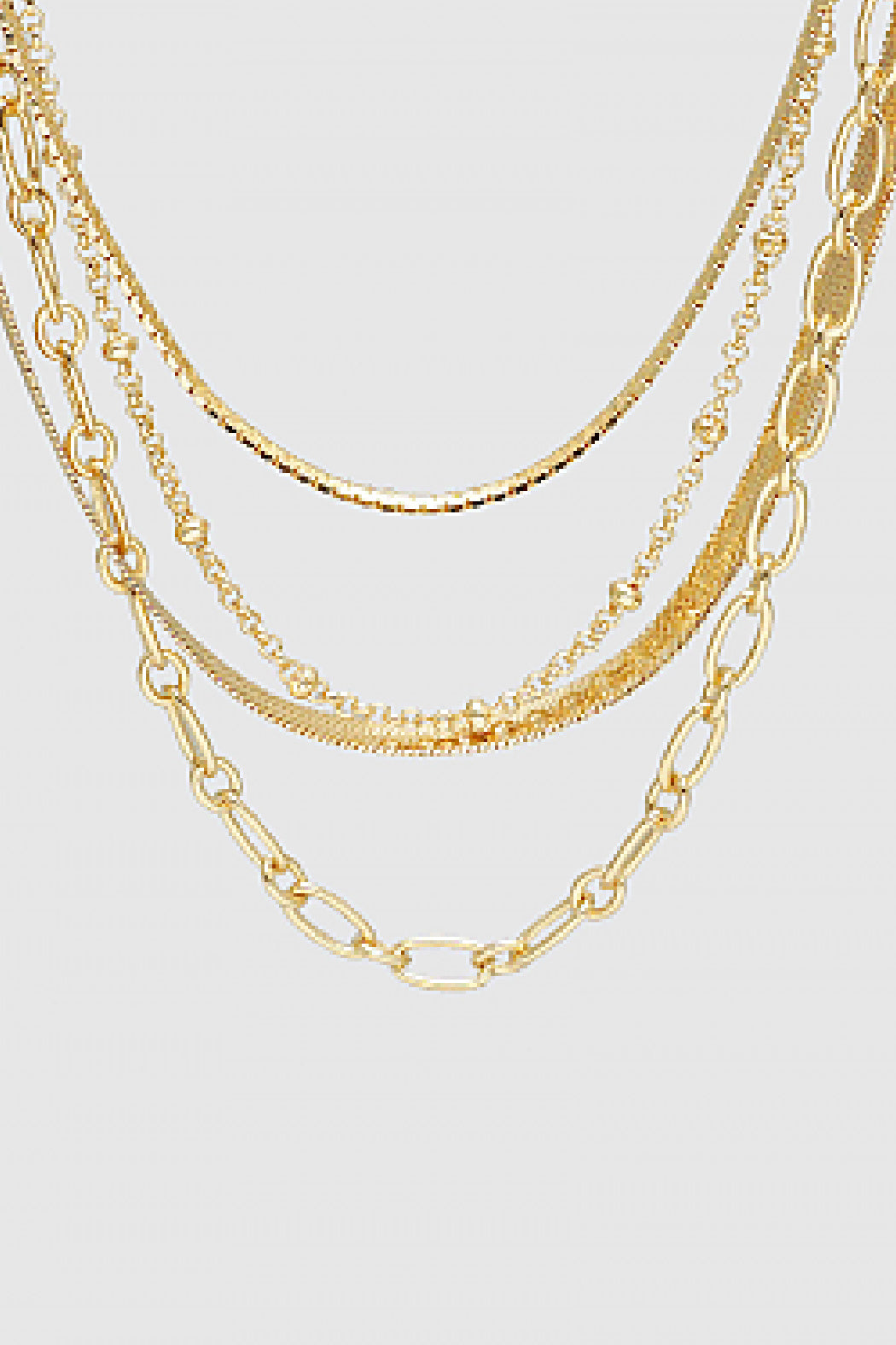 4 Layer Chain Necklace