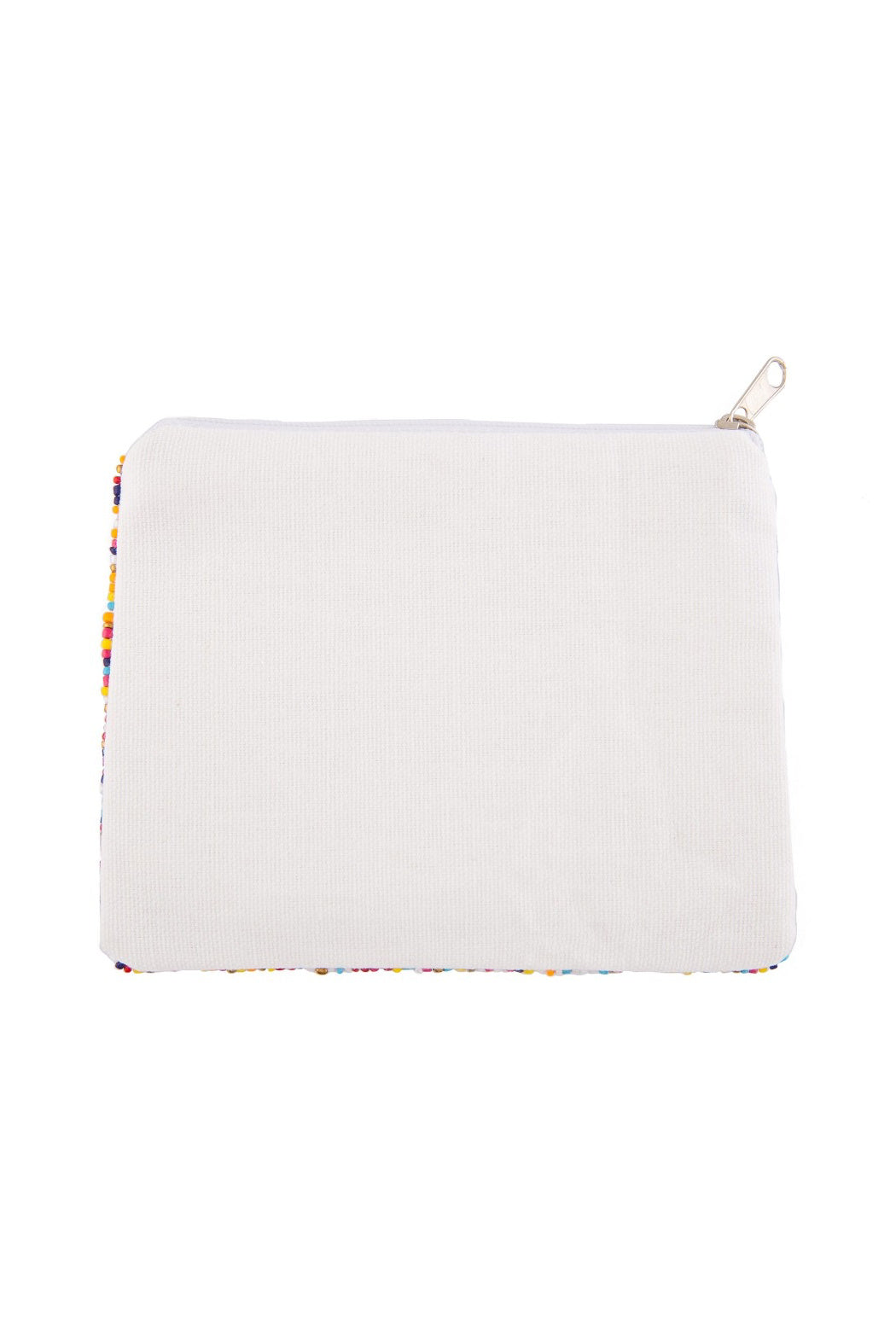 Confetti MOM Beaded Pouch Bag