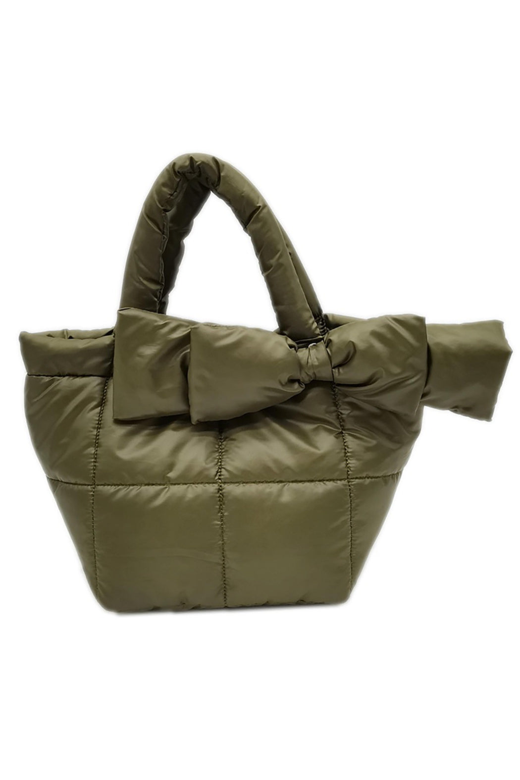 Puffer Satchel Crossbody Bag