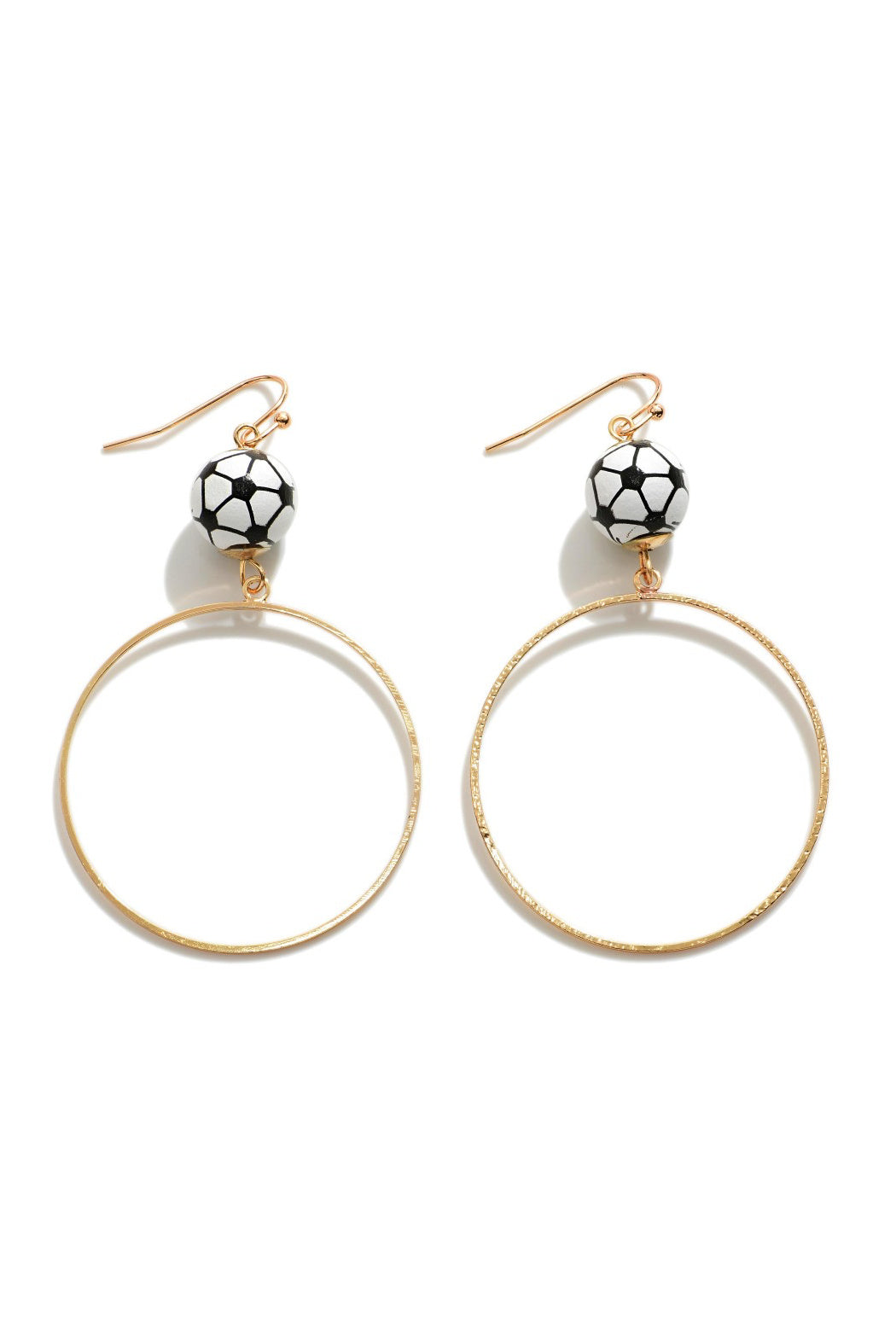 Sports Hoop Earrings
