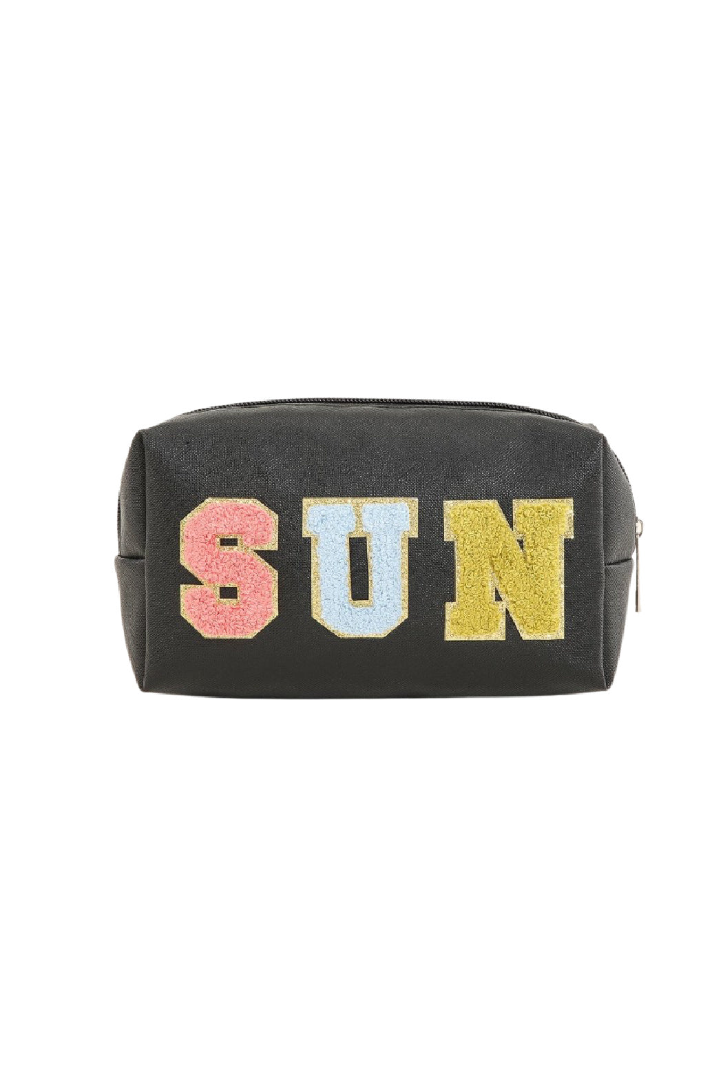 Chenille Lettered Personal Pouch