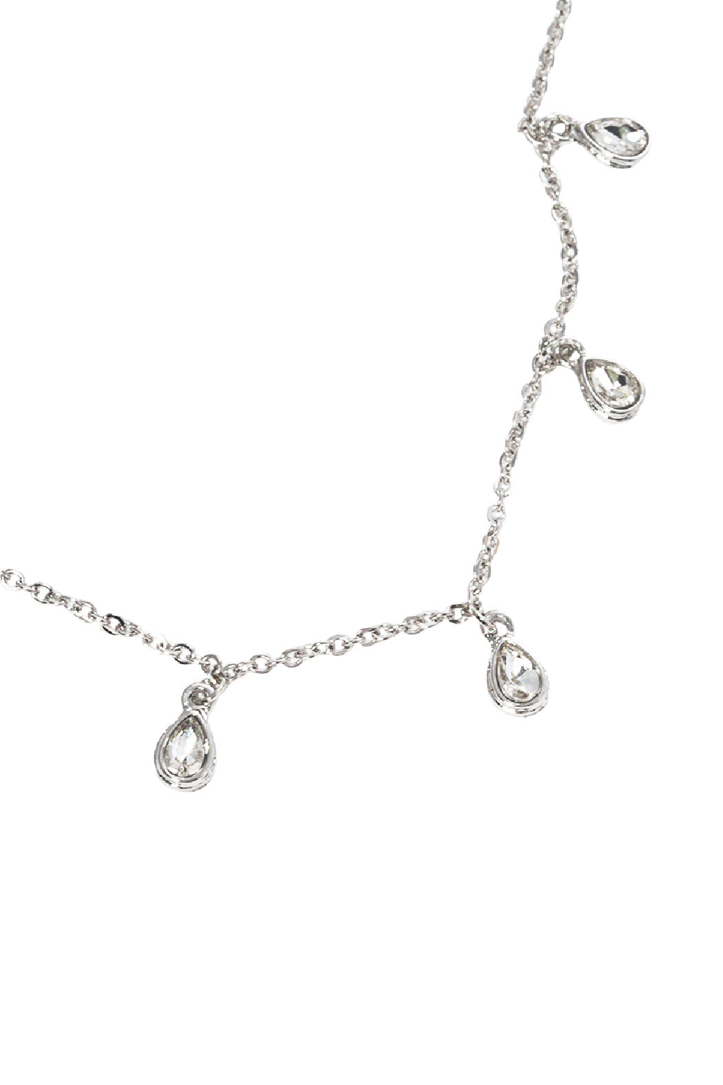 Tear Drop Crystal Necklace