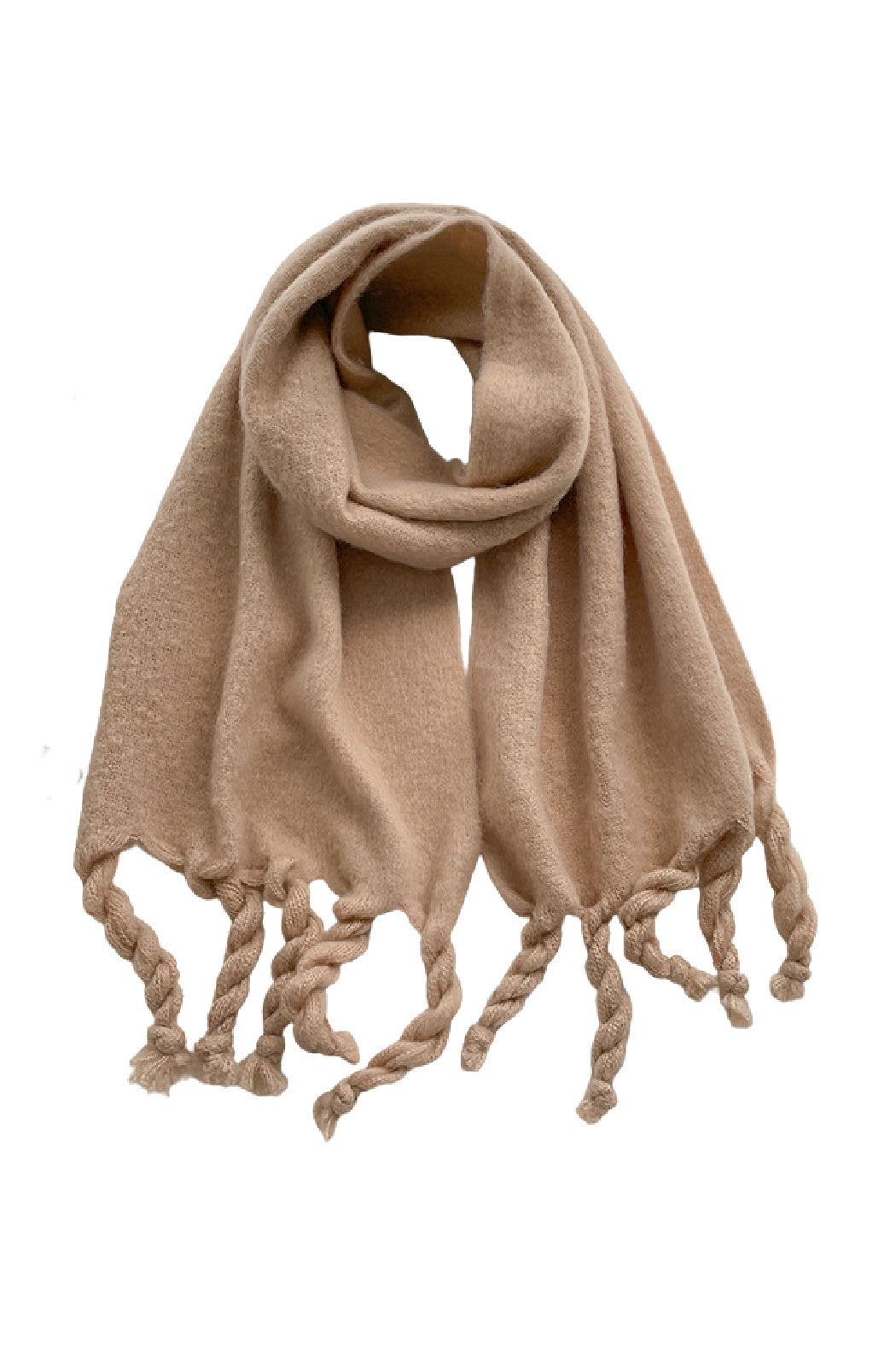 Twisted Fringe Scarf