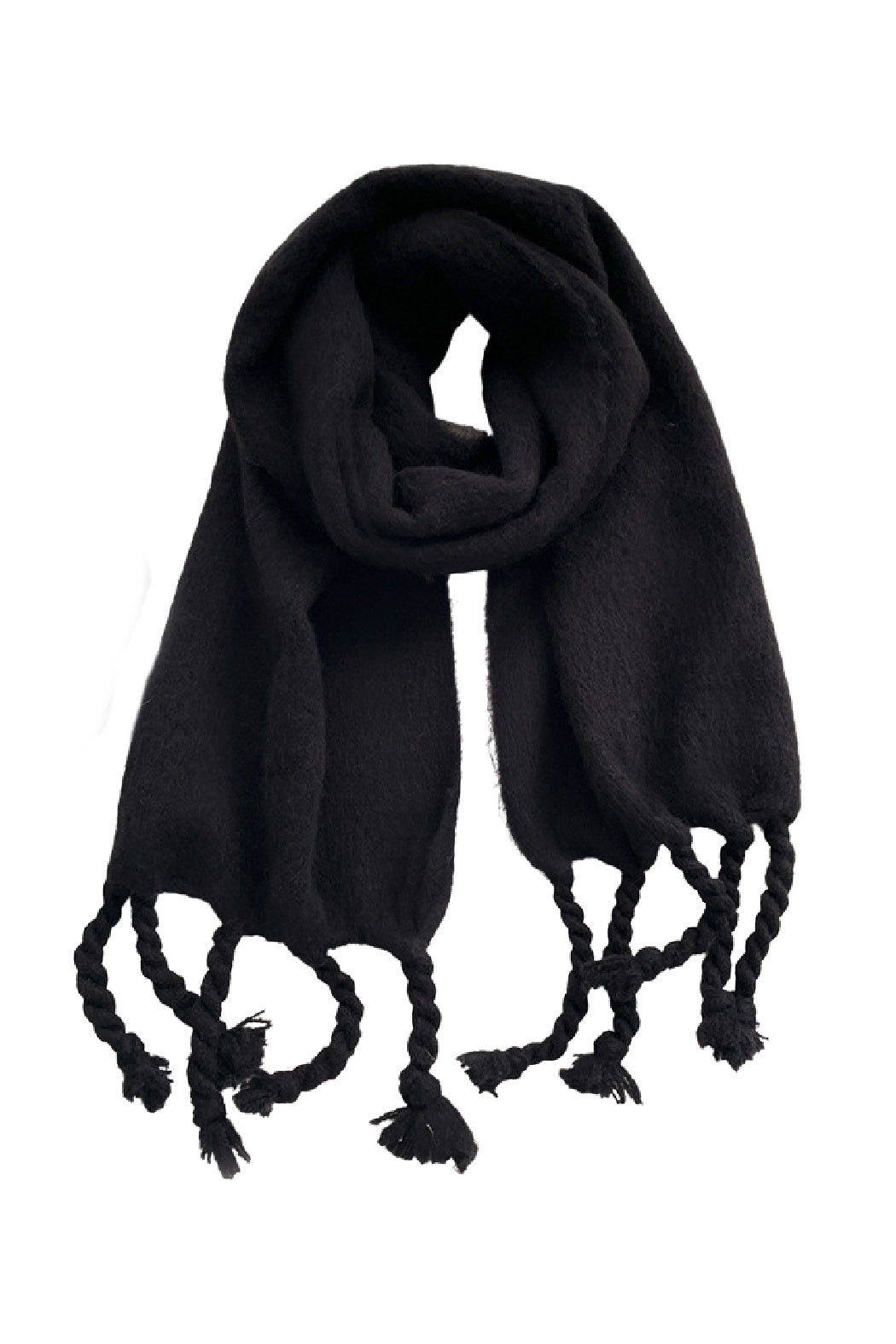 Twisted Fringe Scarf