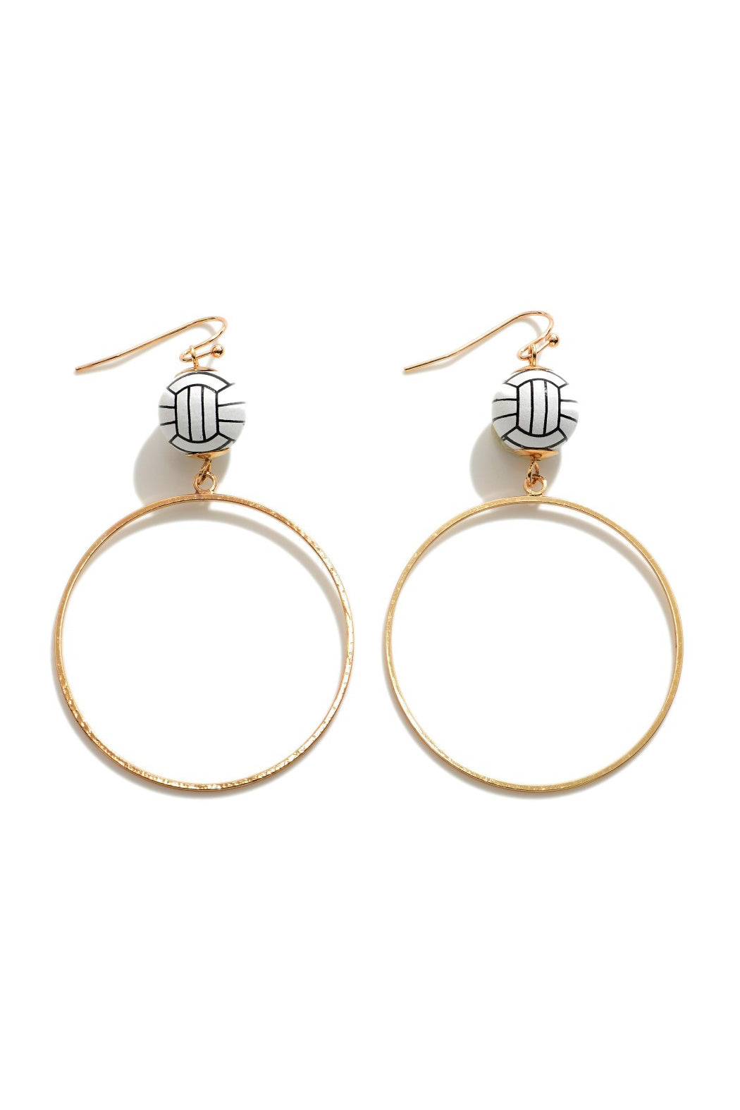 Sports Hoop Earrings