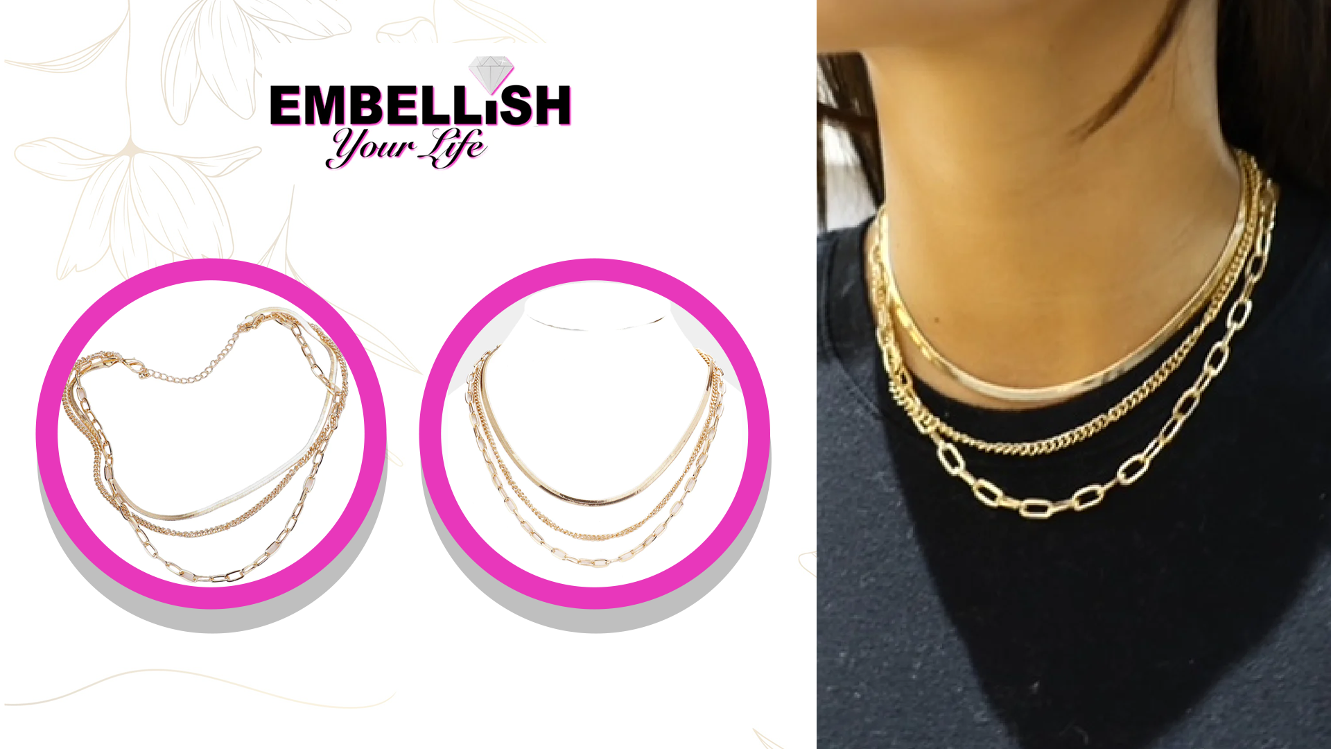 Buy Necklaces Online: Elevate Your Style with Gold Layered Necklaces