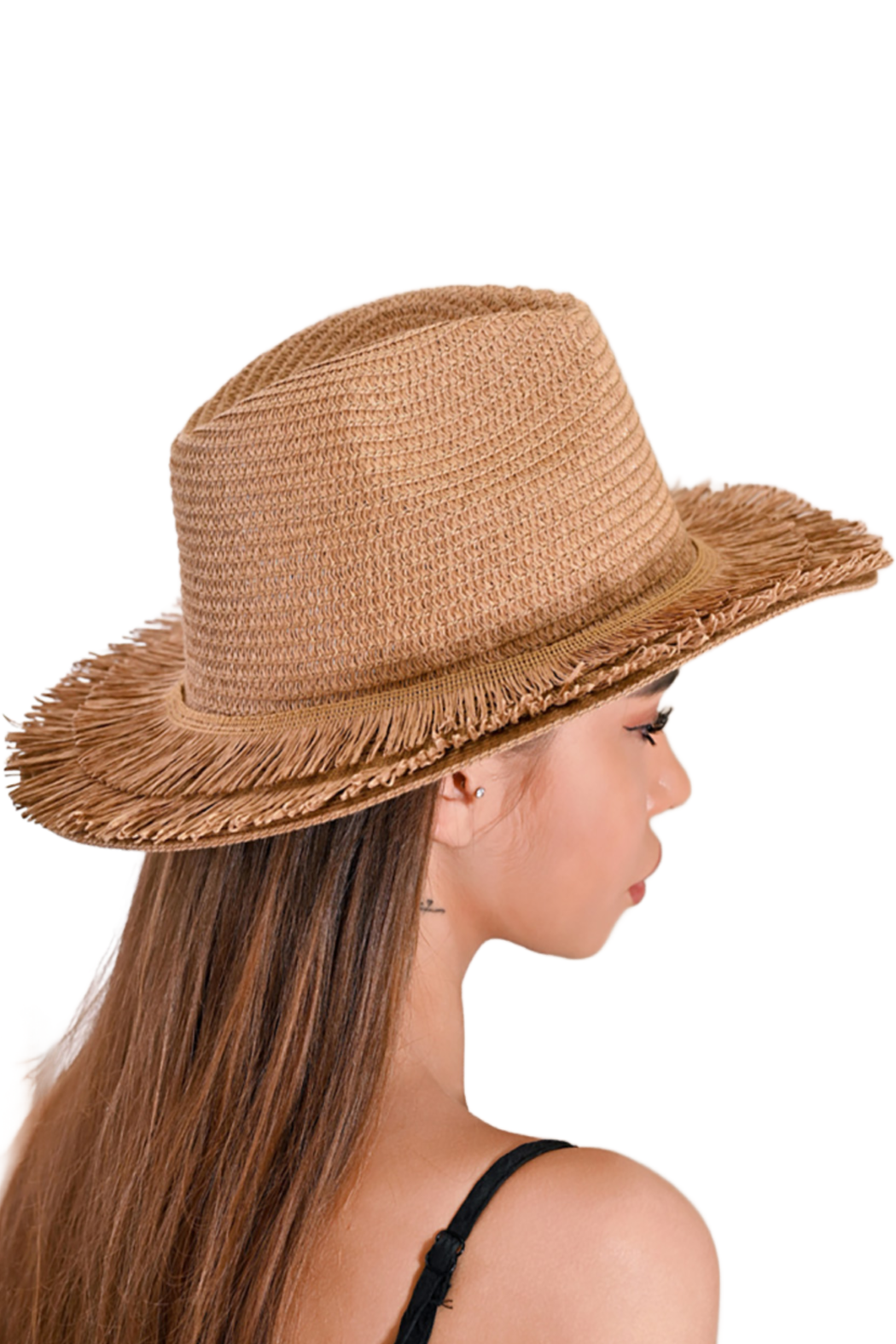 Raffia Short Brim Straw Sun Hat