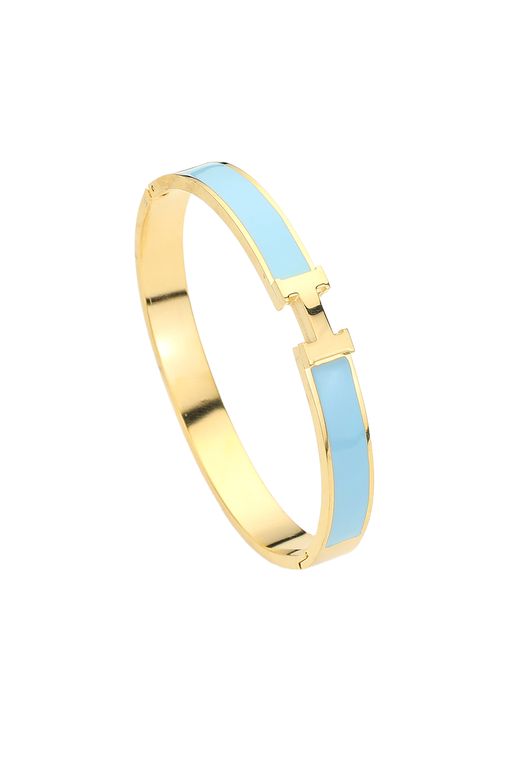 Hermes Inspired HInged Bangle