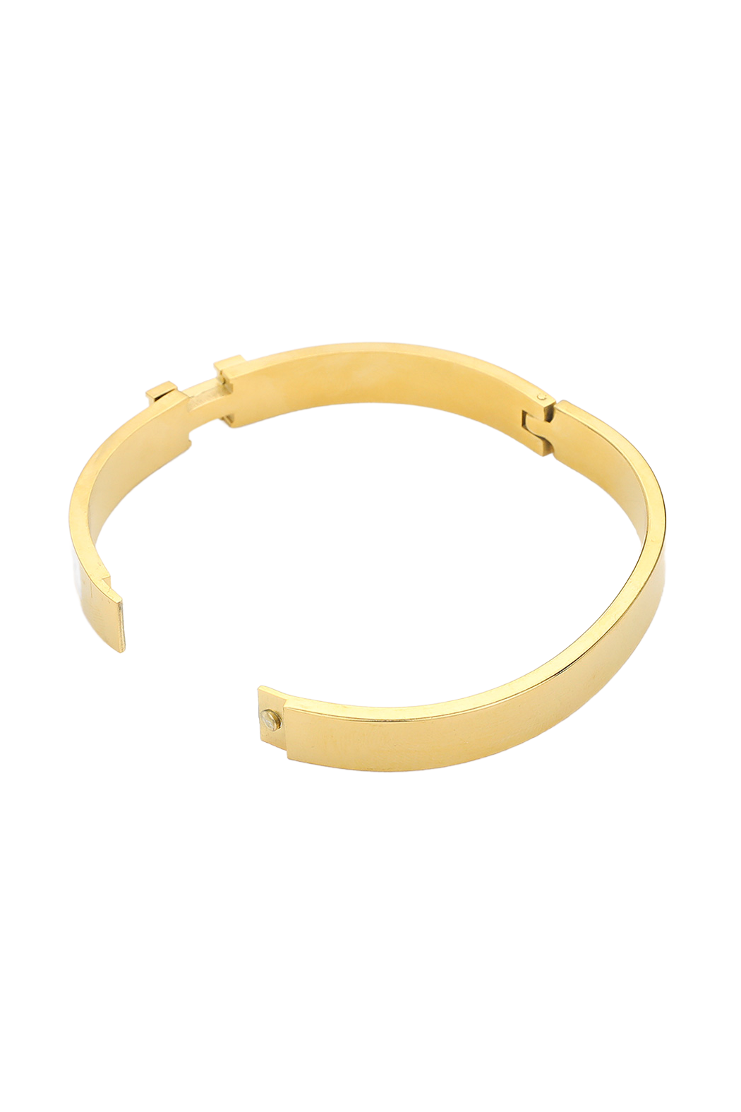 Hermes Inspired HInged Bangle