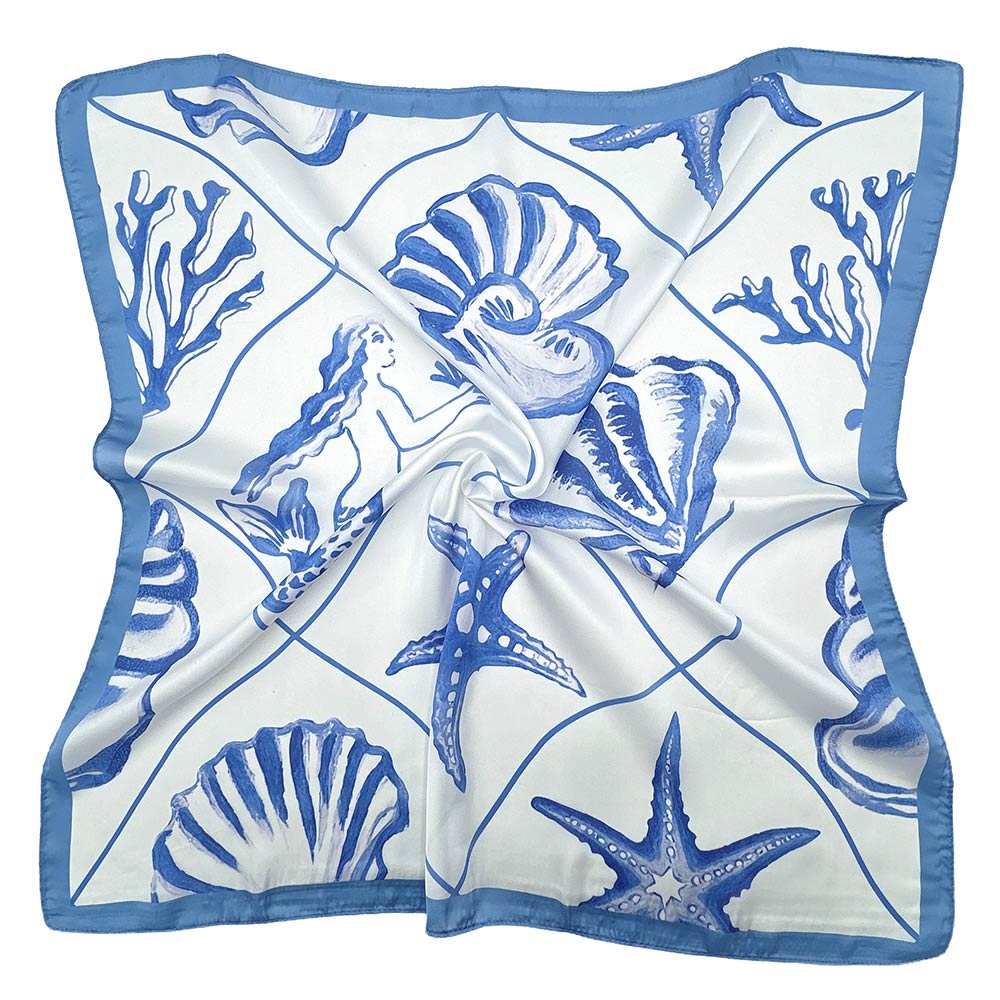 Mermaid and Shell Scarf