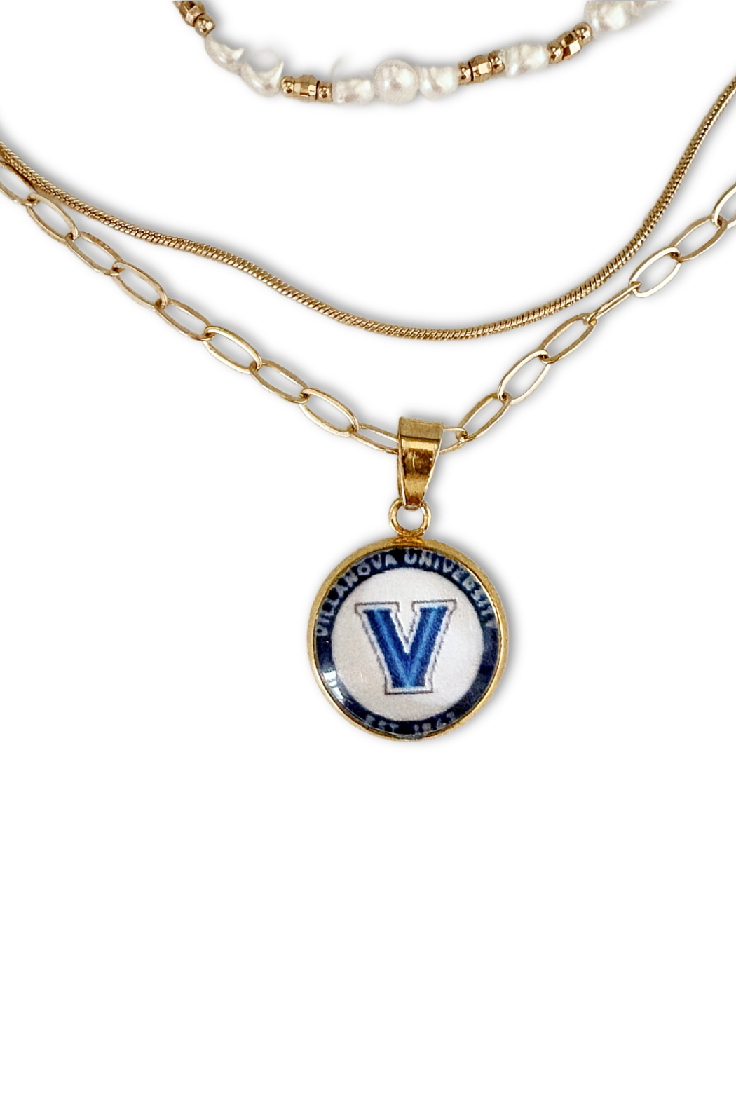 Villanova Pearl Vs Up Necklace