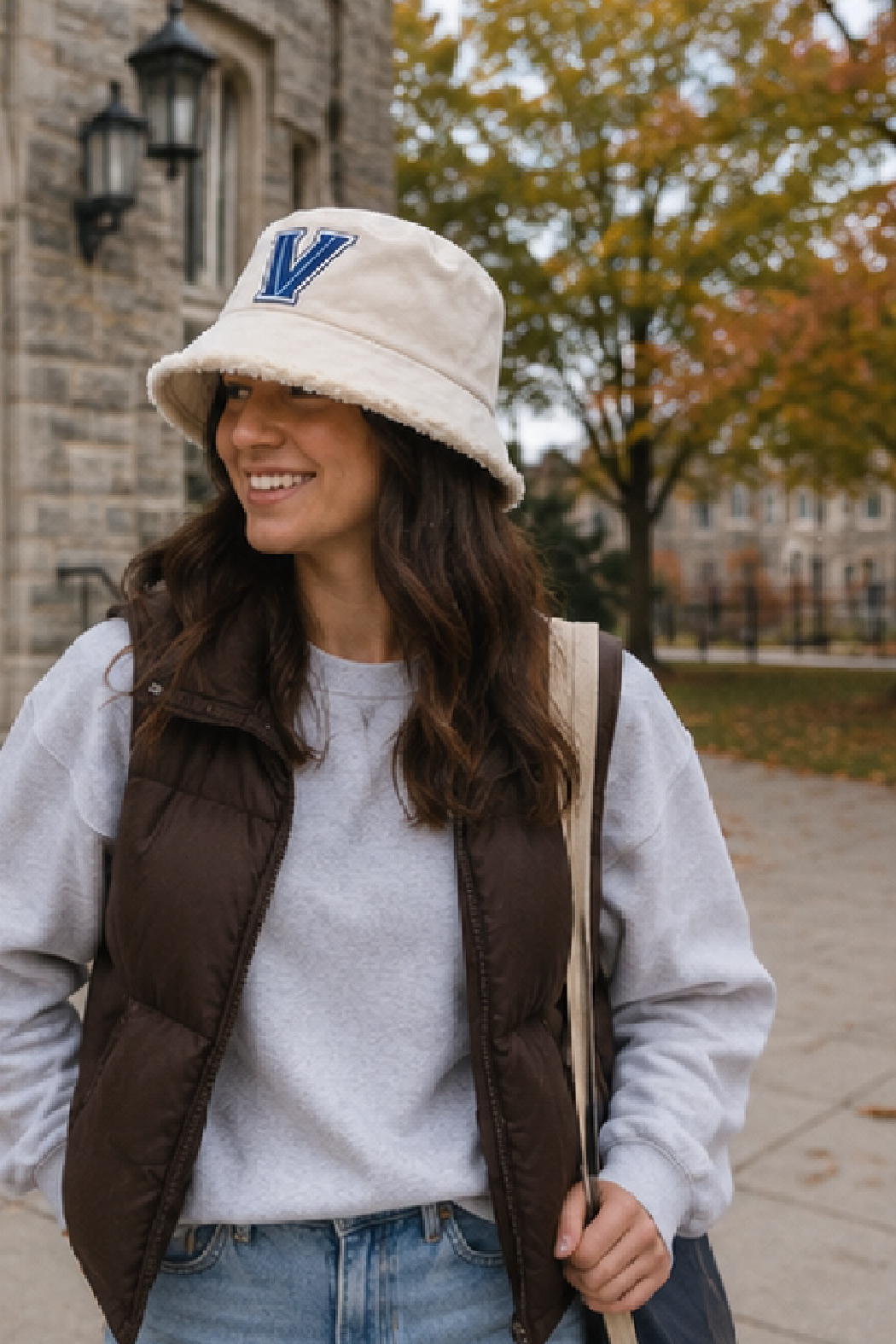 Villanova Reversible Bucket Hat