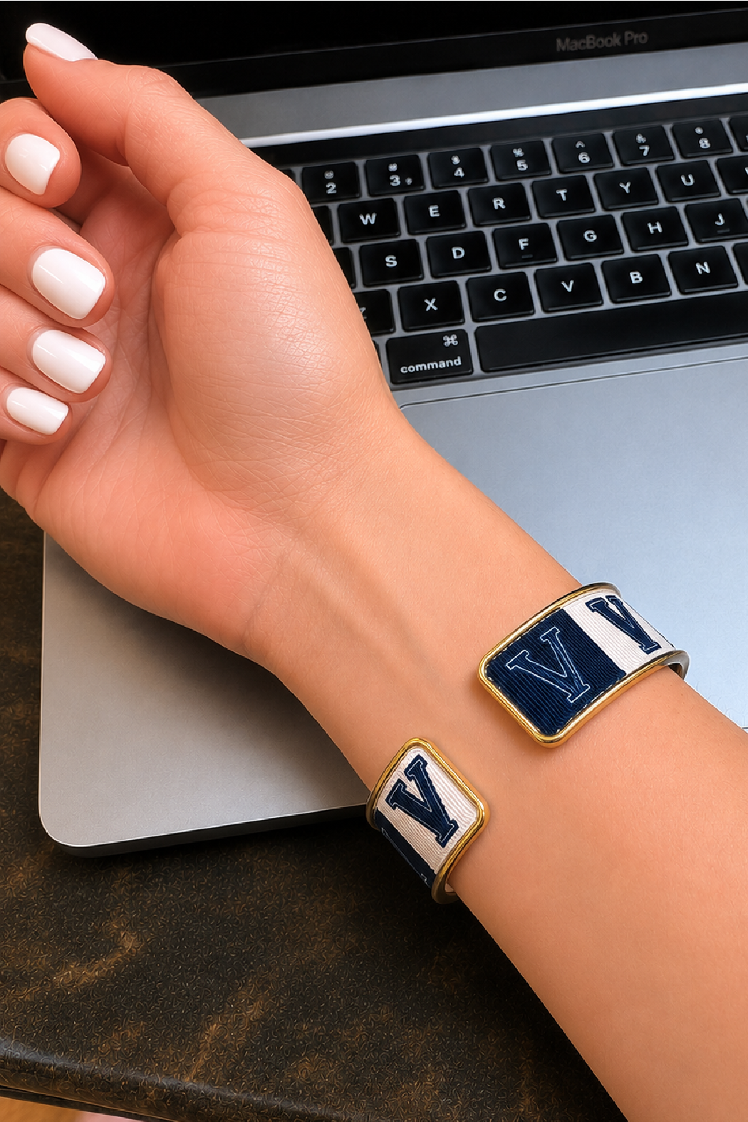 Villanova 18K Gold Plated Cuff