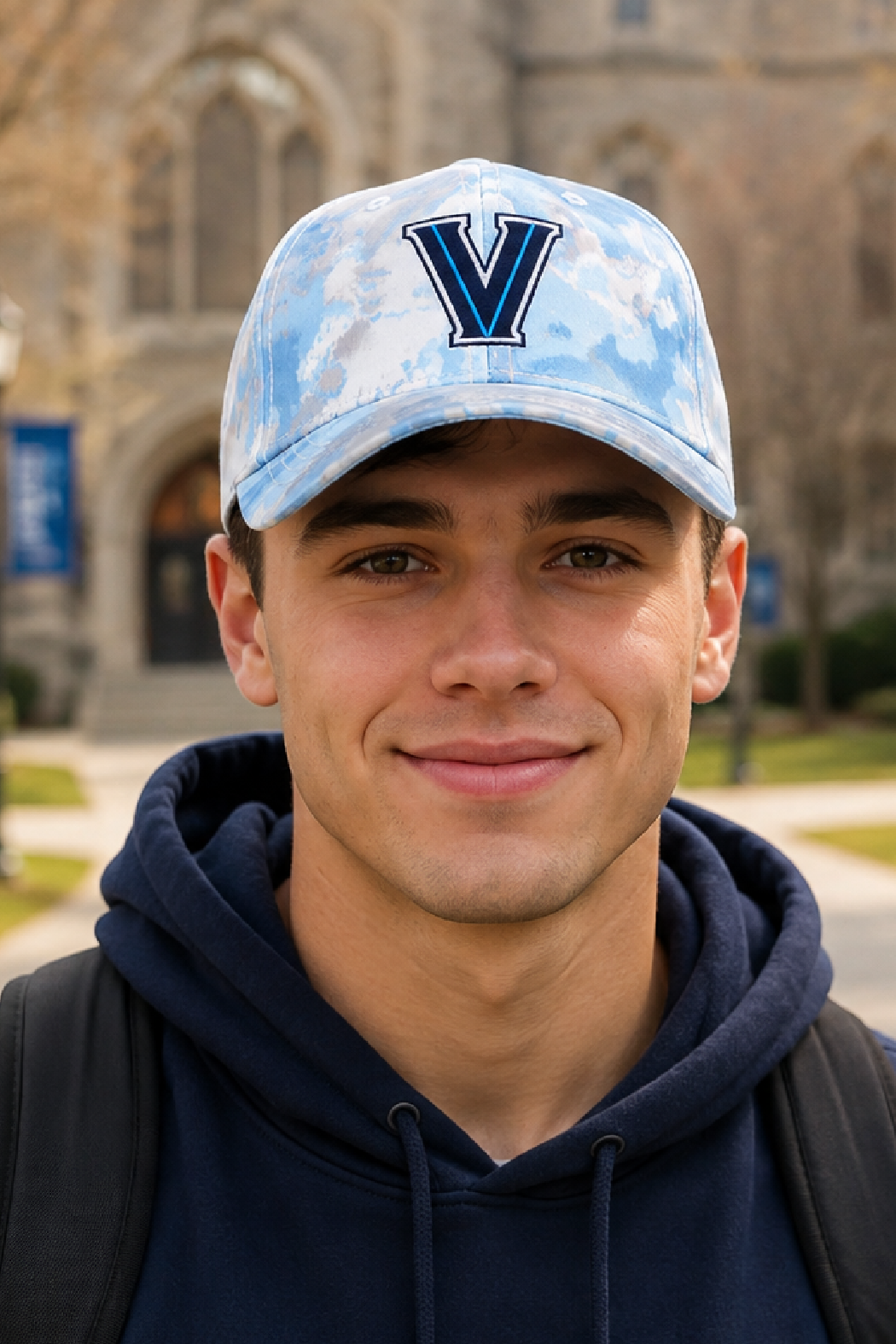 Villanova Tie-Dye Cap
