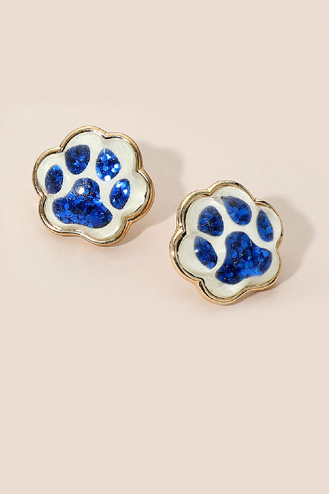 Villanova Wildcat Paw Earrings
