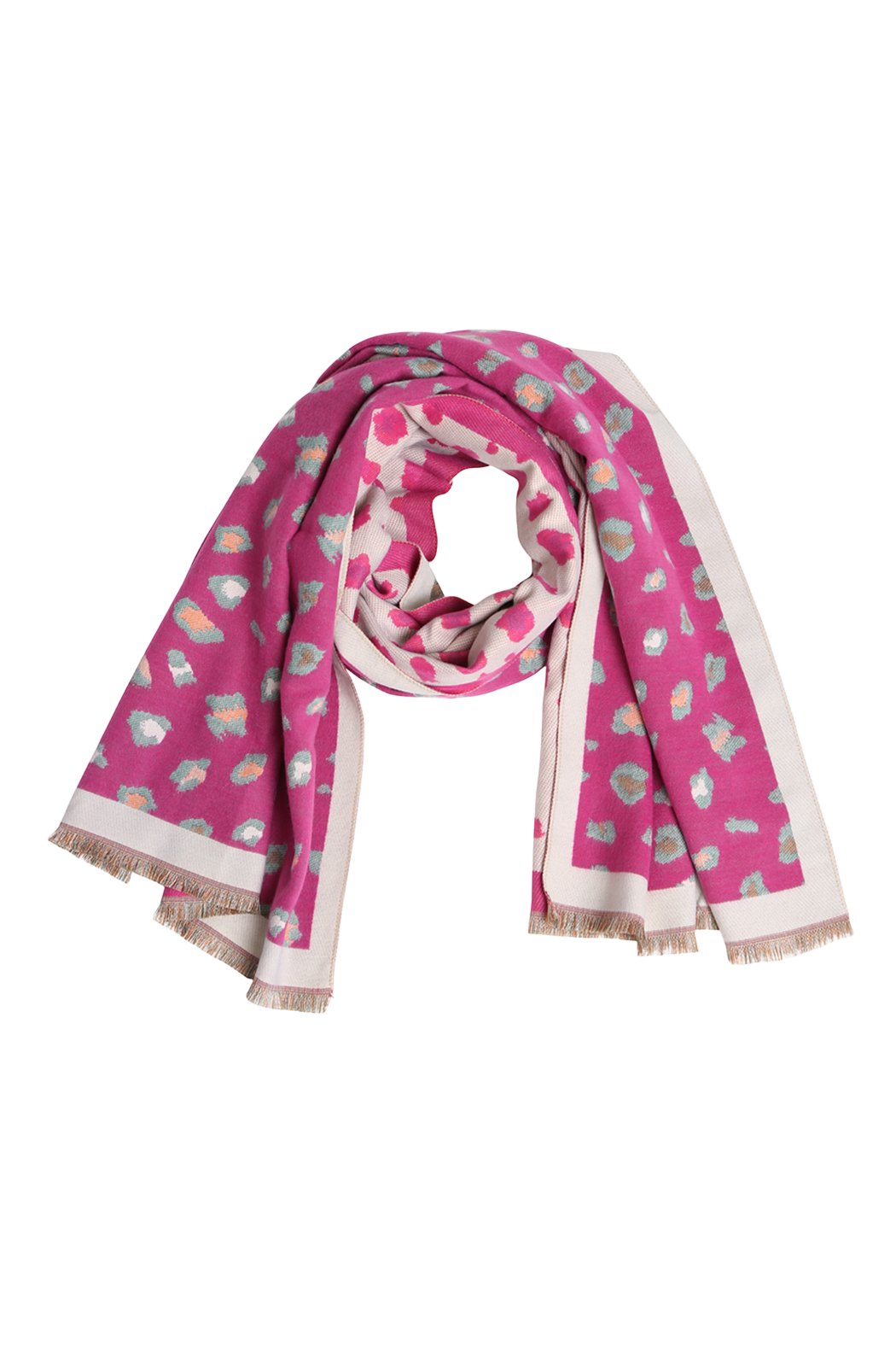 Reversible Animal Print Scarf