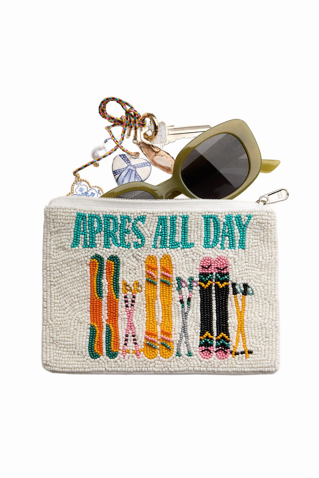 Apres All Day Beaded Pouch
