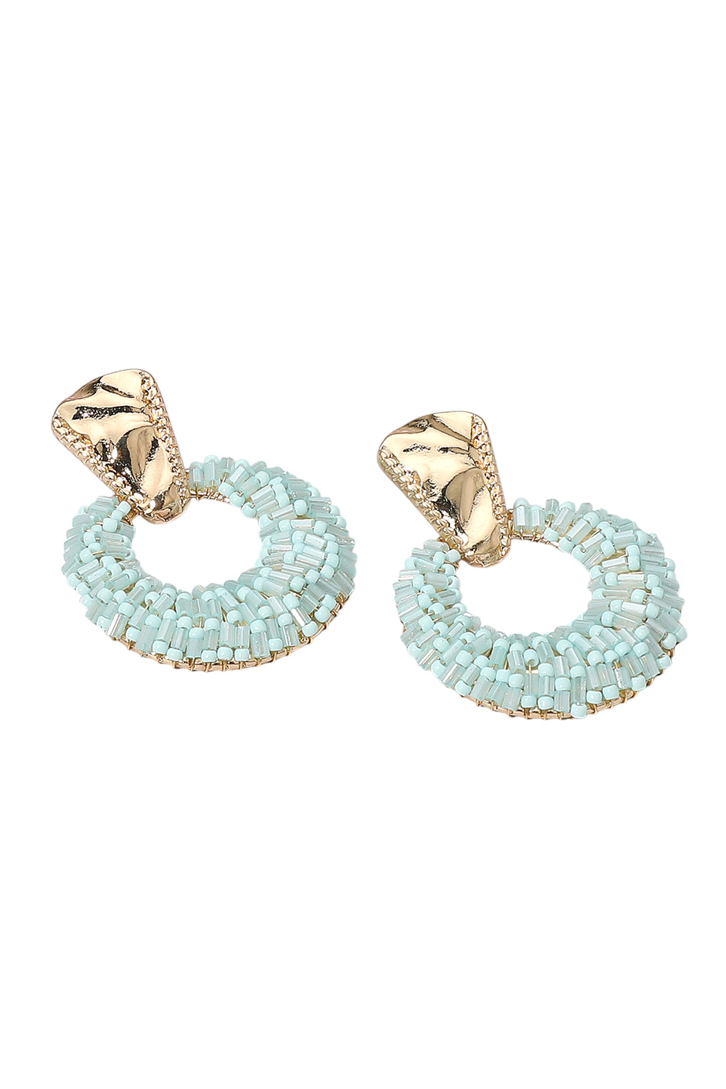 Door Knocker Bead Earrings