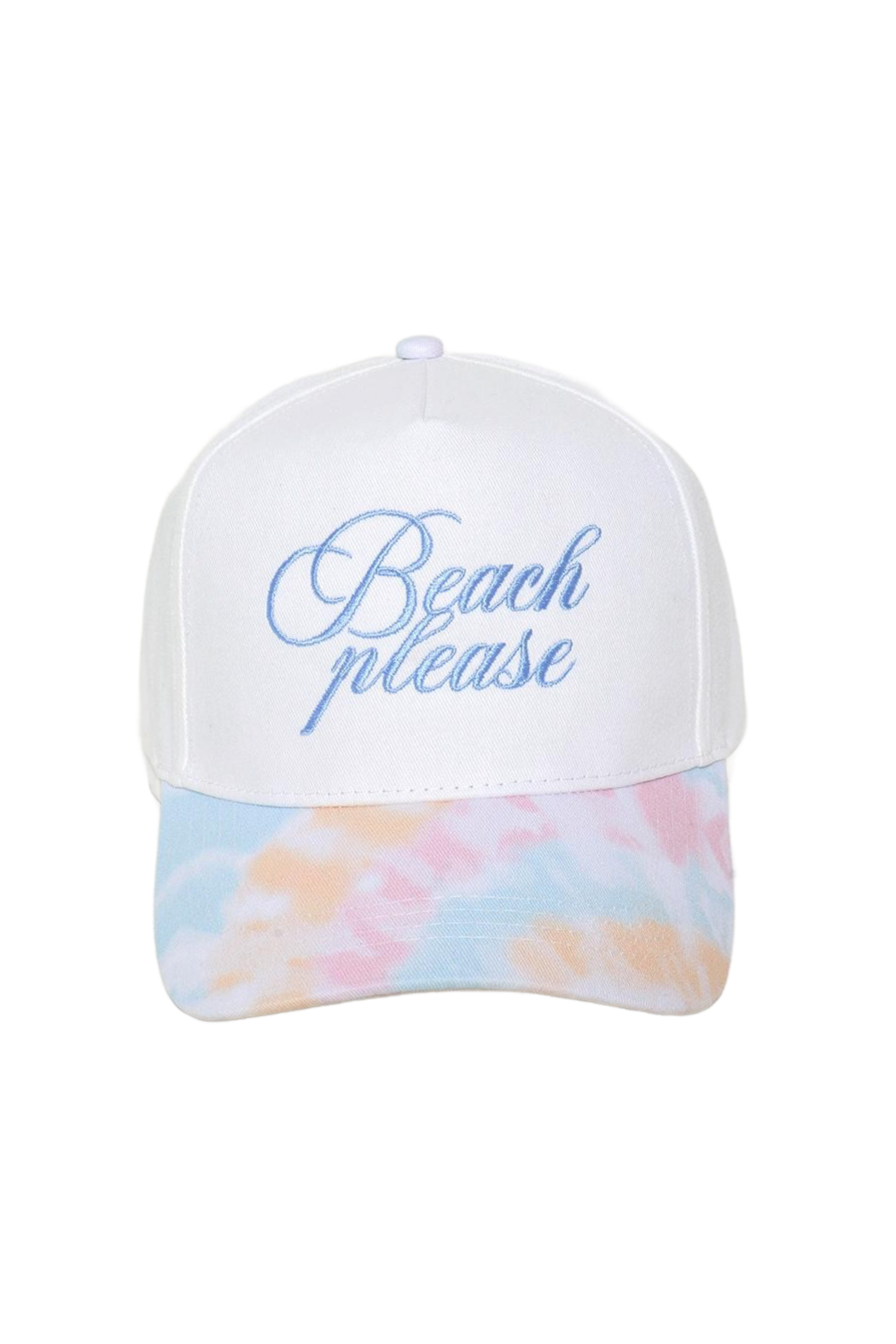 Beach Please Tie Dye Cap