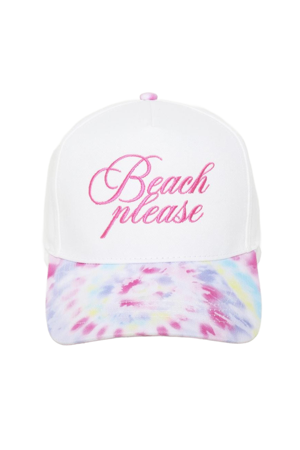 Beach Please Tie Dye Cap