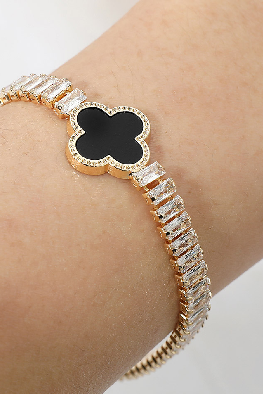 Clover Baguette Bracelet