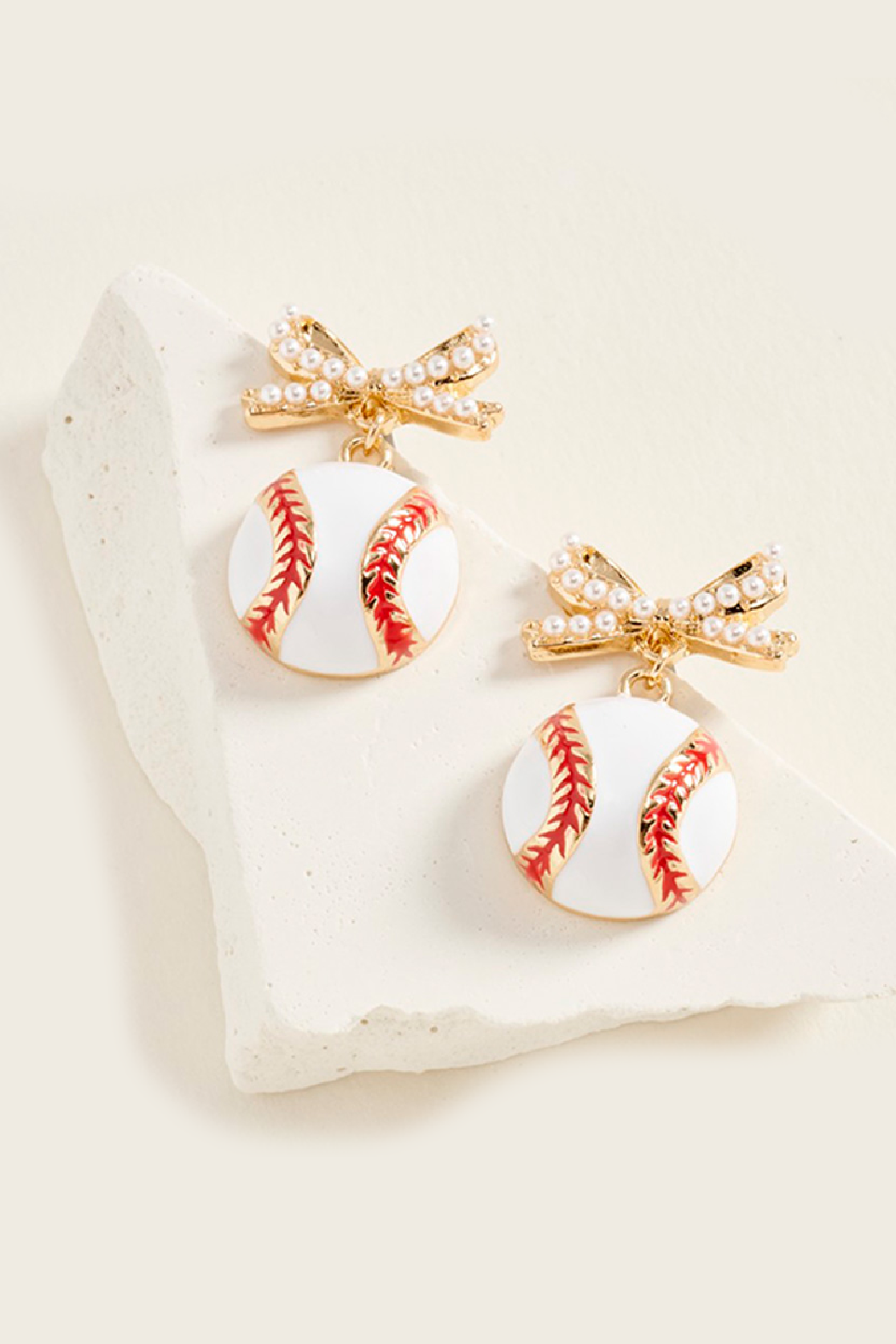 Baseball Earrings