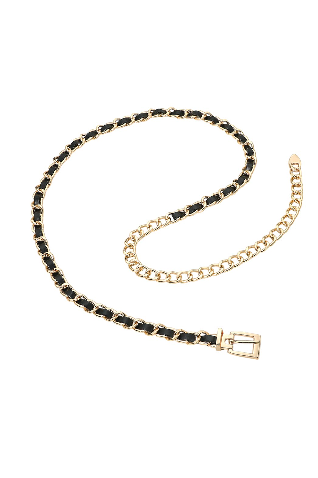 Leather Chain Belt